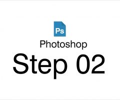 Photoshop Step02 ヘッダーの作成