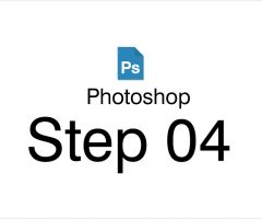Photoshop Step04 キャッチコピーエリアの作成